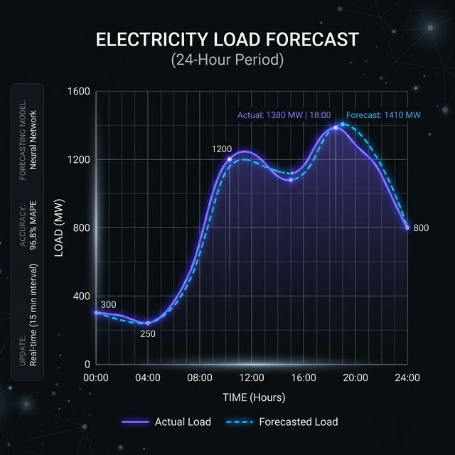 Electricity Load Forecast Chart